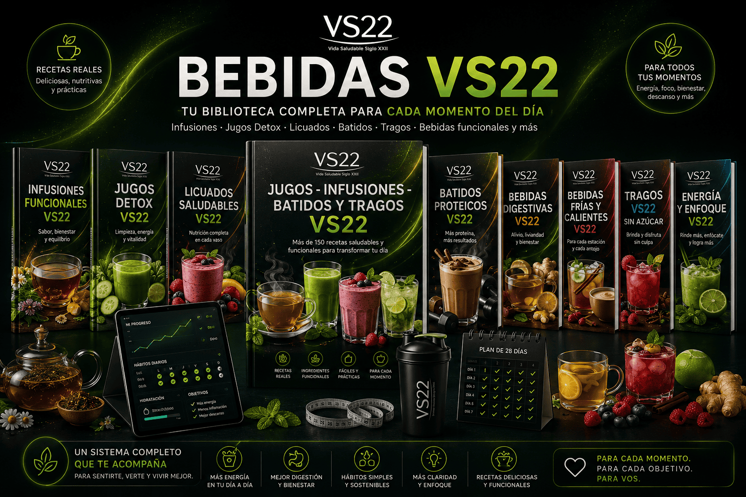 Bebidas funcionales VS22