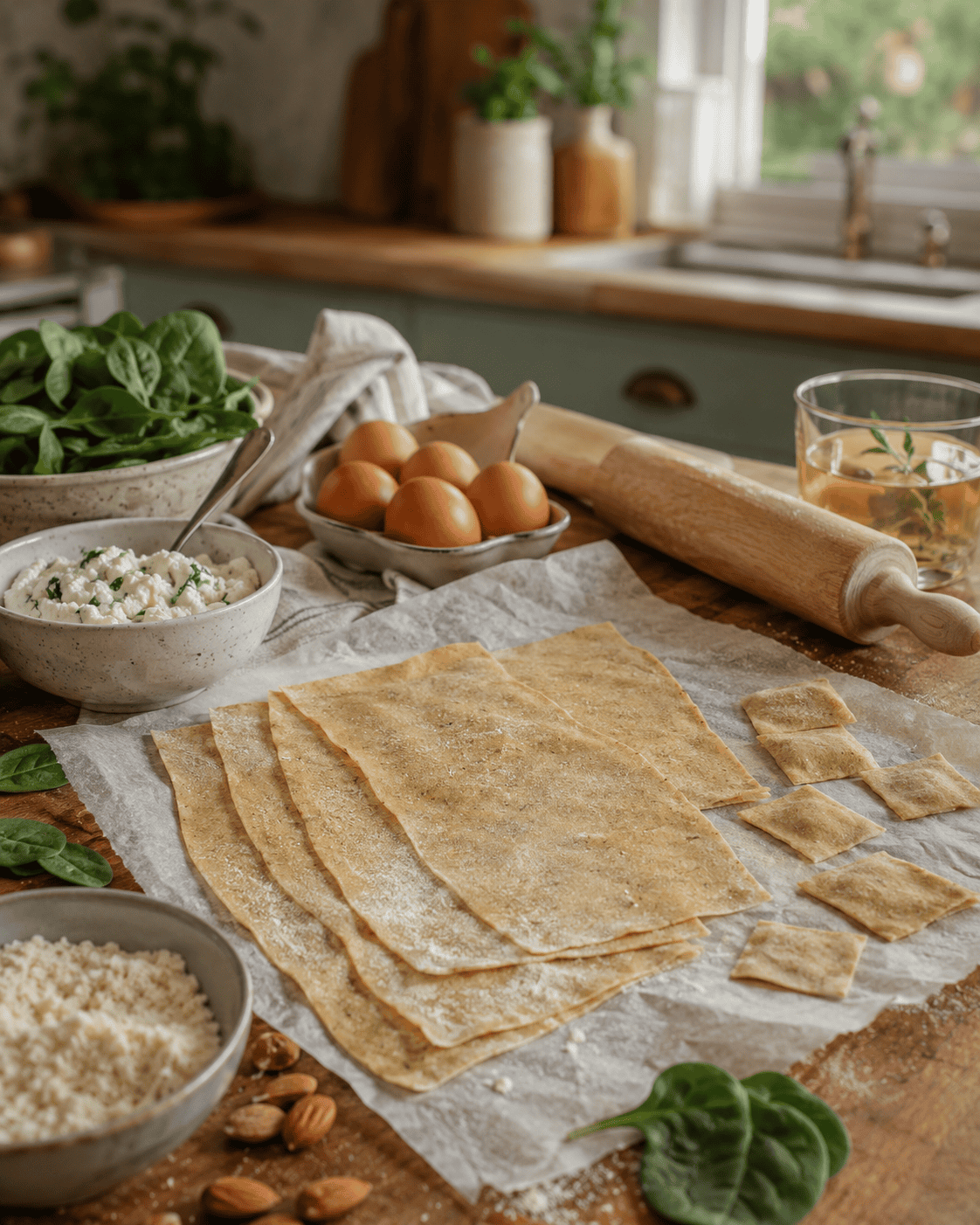 Masa Base VS22 para Pastas Rellenas sin Harina Blanca