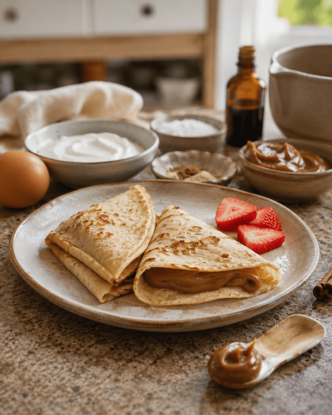 Panqueques VS22 para Dulce de Leche sin Azúcar Agregada