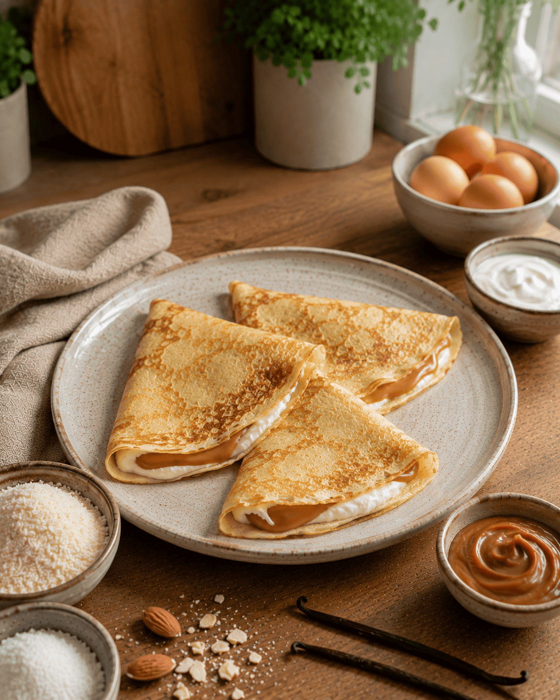Triángulos Dulces VS22 con Relleno Medido de Vainilla-Manjar