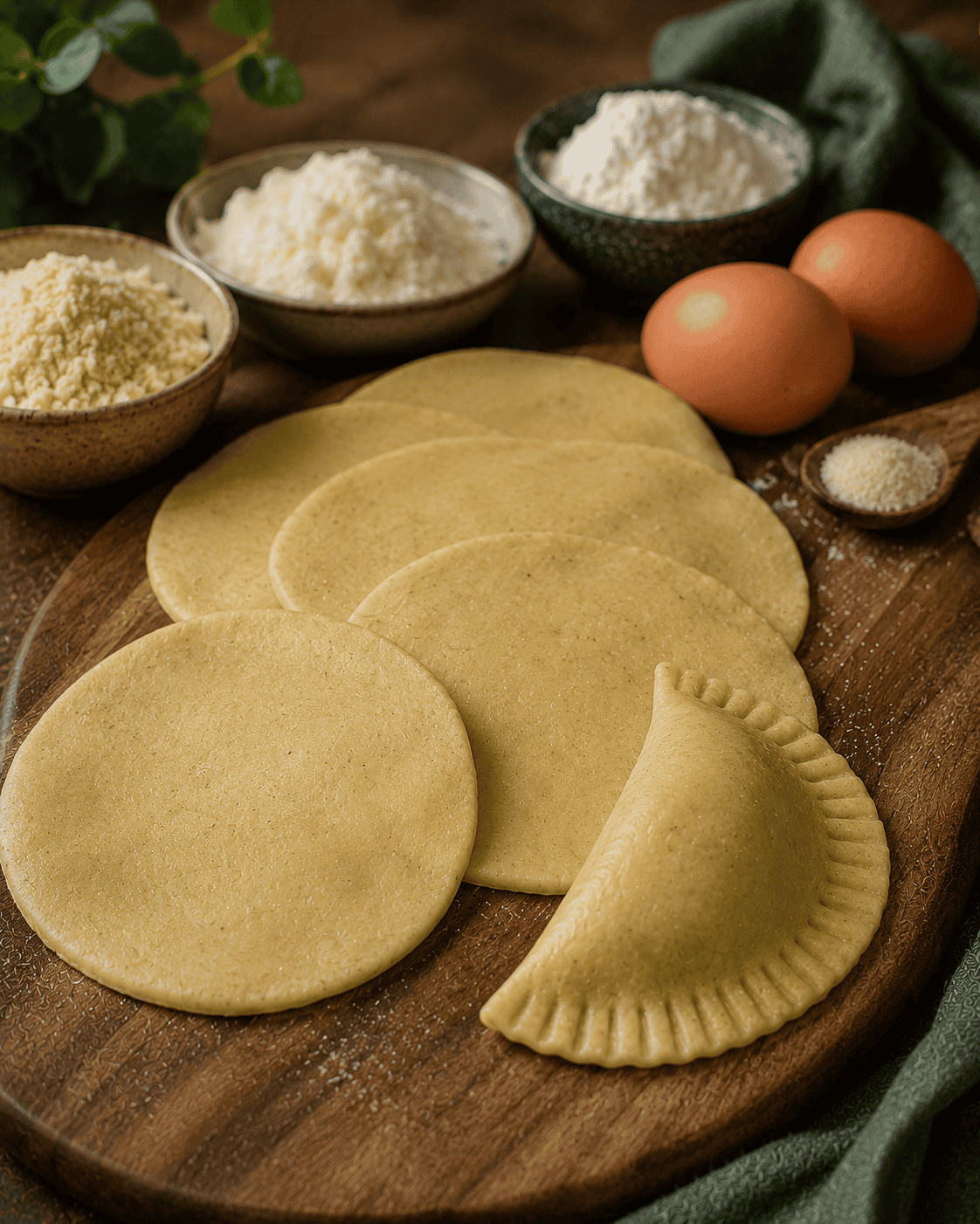 Masa Flex VS22 Para Empanadas Al Horno O Air Fryer
