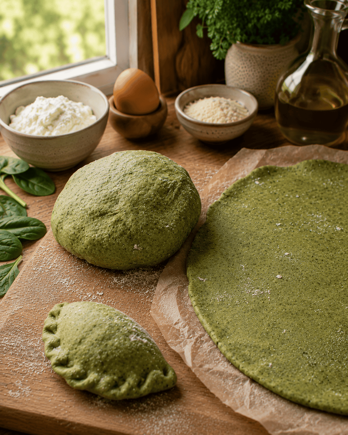 Masa Verde VS22 Para Tartas Y Empanadas De Verdura