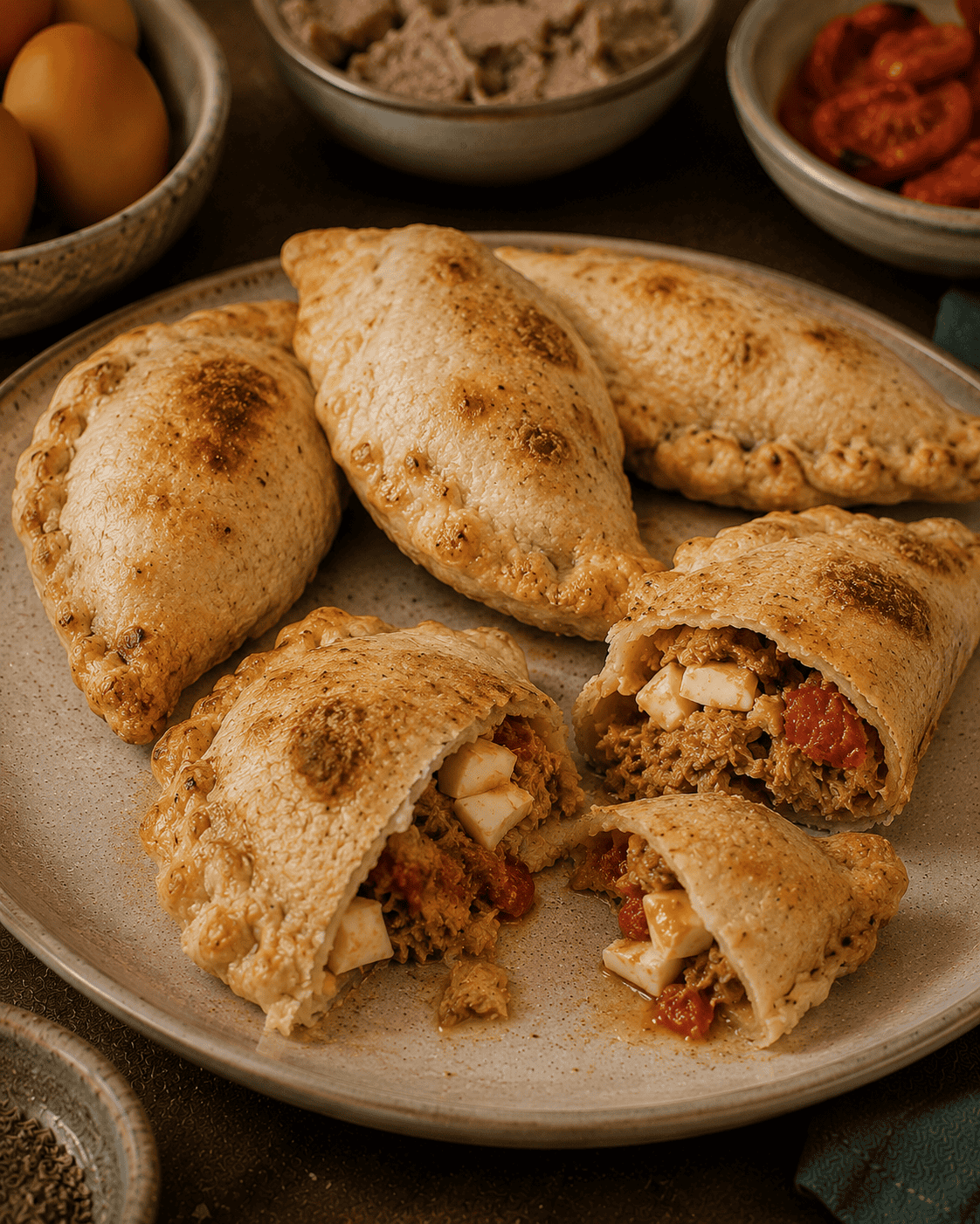 Empanadas VS22 De Atún, Huevo Y Tomate Asado