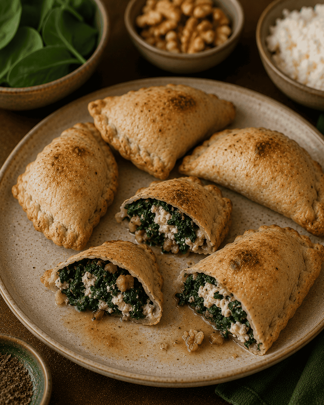 Empanadas VS22 De Espinaca, Ricota Y Nuez