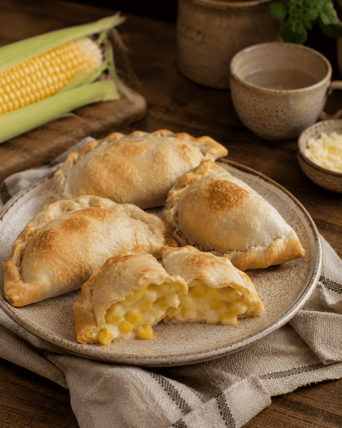 Empanadas VS22 De Humita Cremosa Y Queso