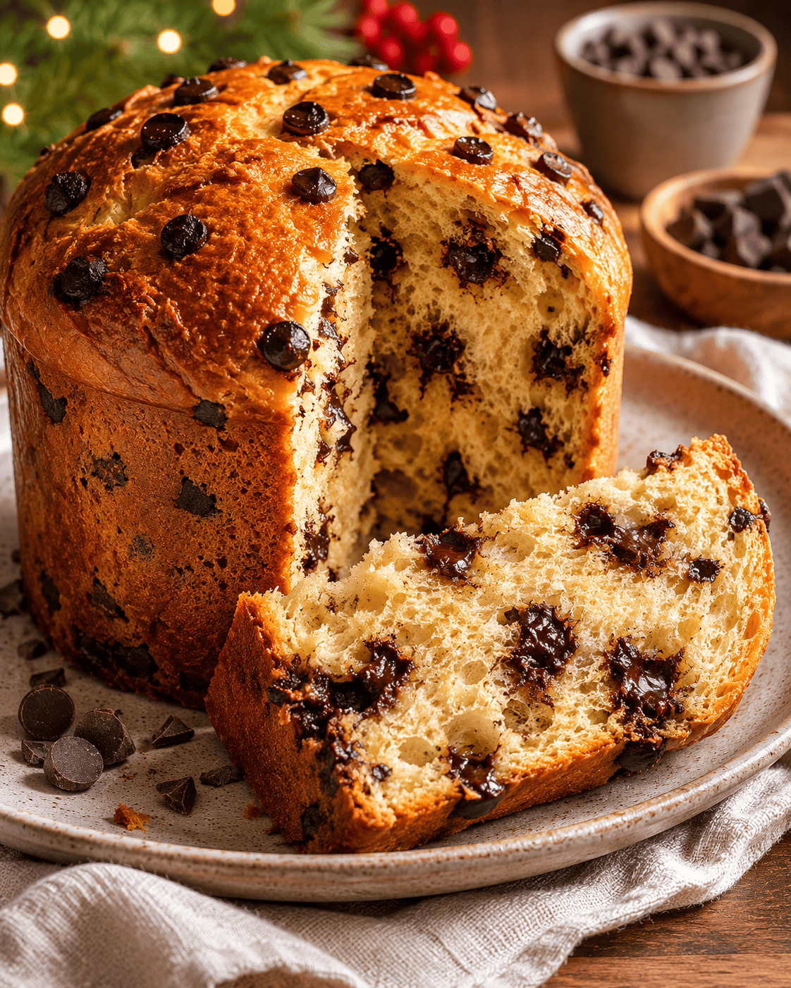 Pan Dulce VS22 con Chips de Chocolate Amargo Sin Azúcar