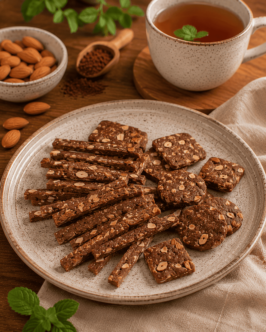 Palitos VS22 de Cacao Amargo y Almendra