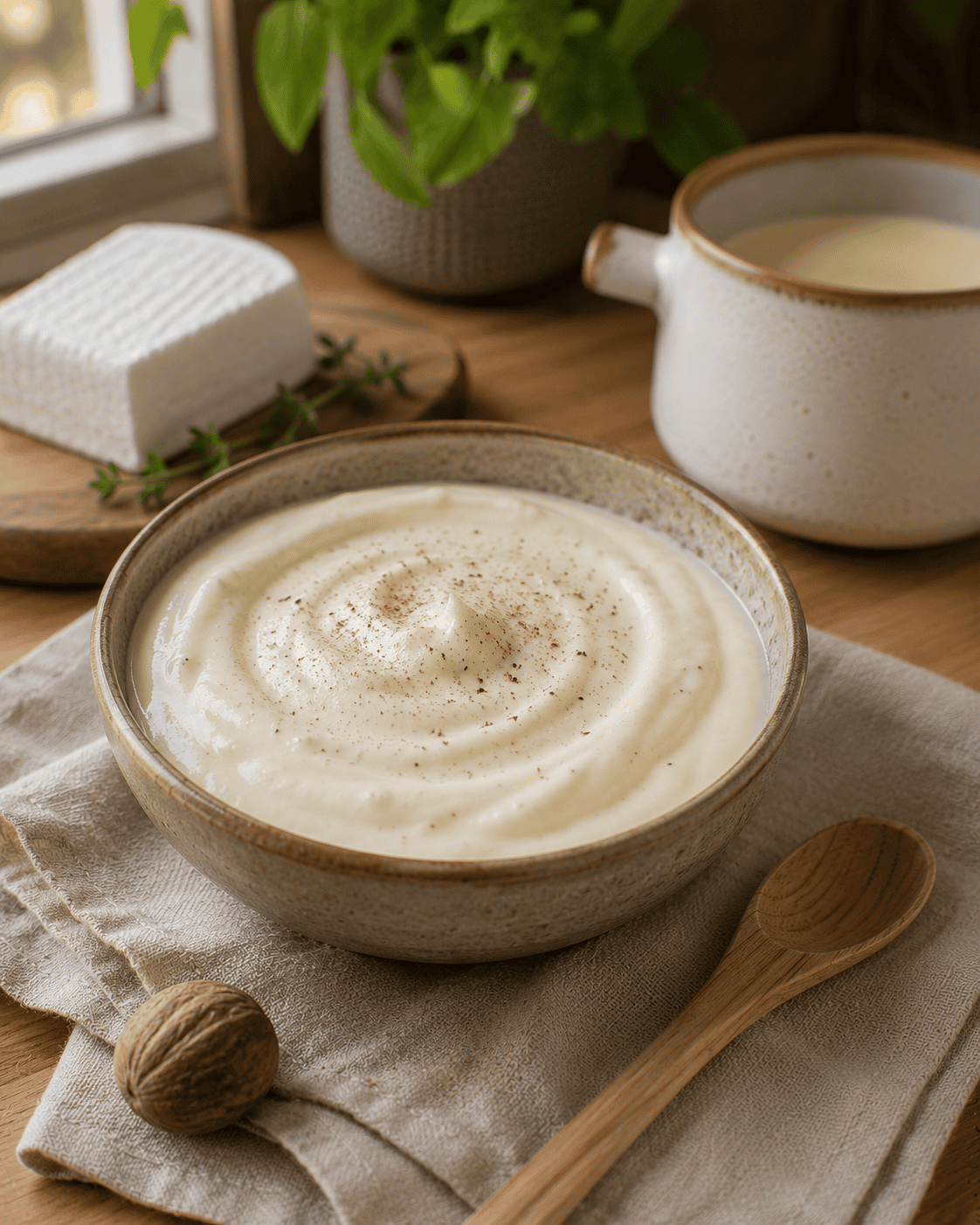 Crema Blanca Liviana VS22 de Ricota y Nuez Moscada