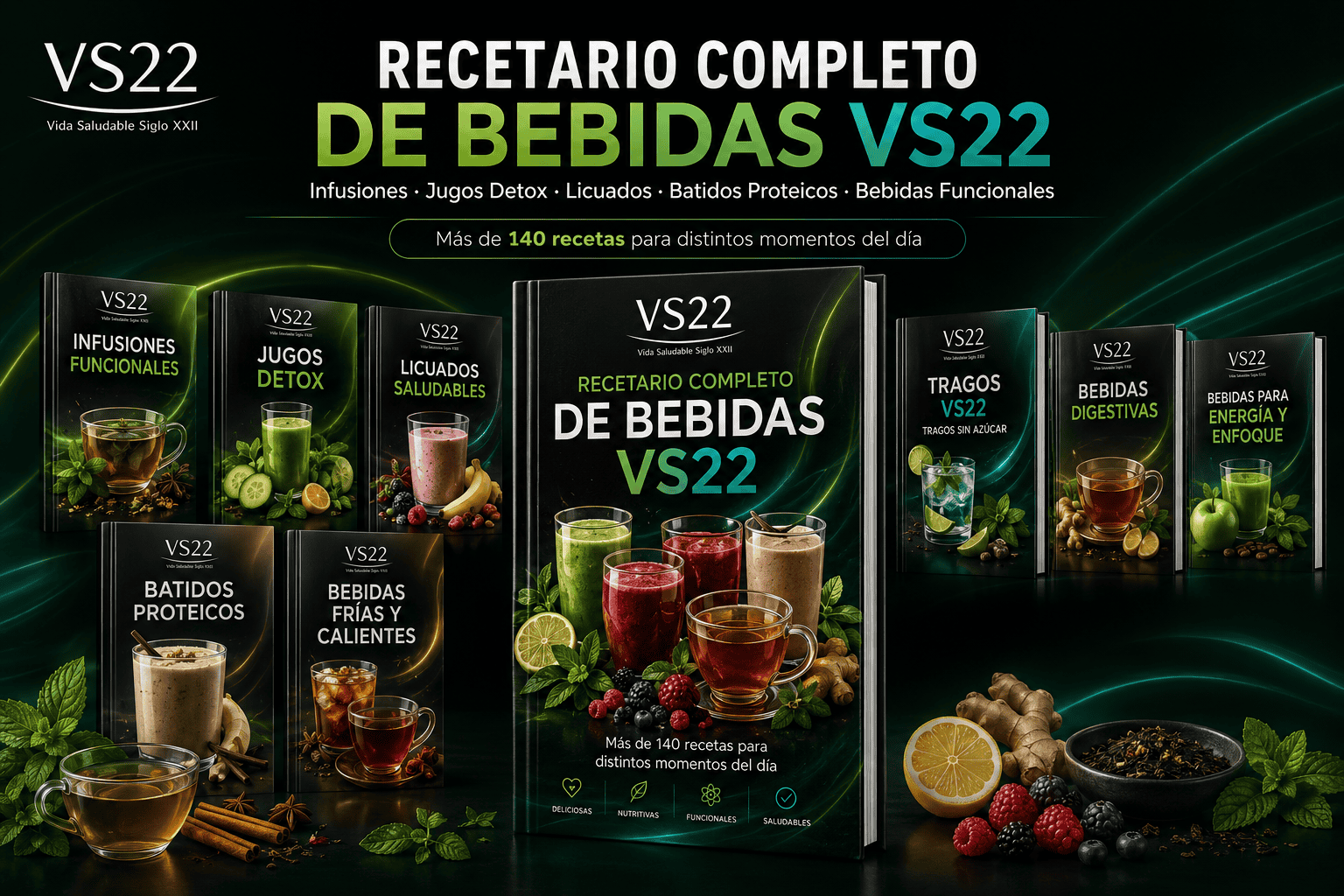 Recetario completo de bebidas VS22