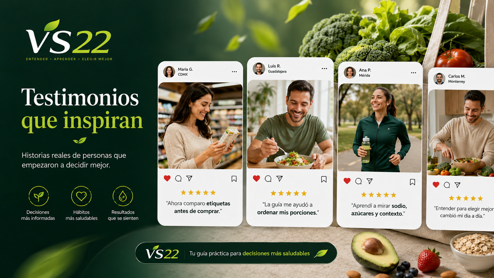 Ilustración de experiencias de la comunidad VS22